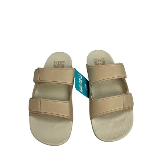 NWT! REEF Men\'s‎ Cushion Tradewind SE Slides SIZE-10